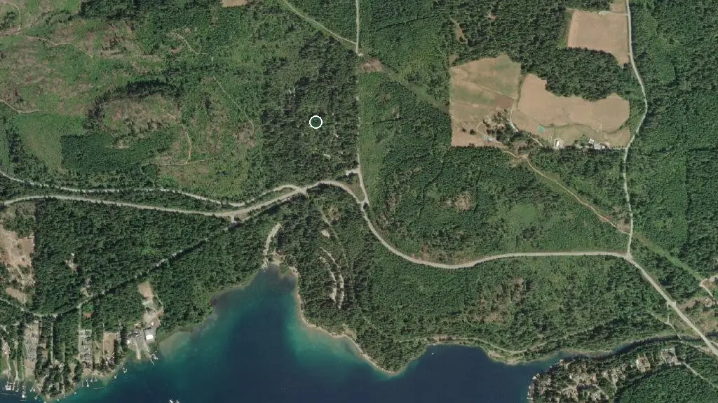 Aerial view of Upper Campground and surroundings