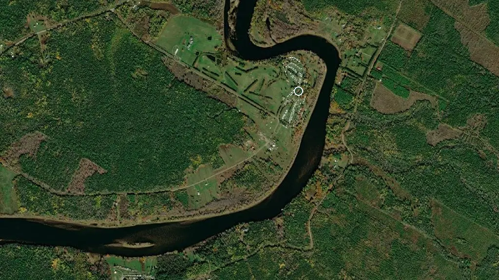 Aerial view of Tnt Campground and surroundings