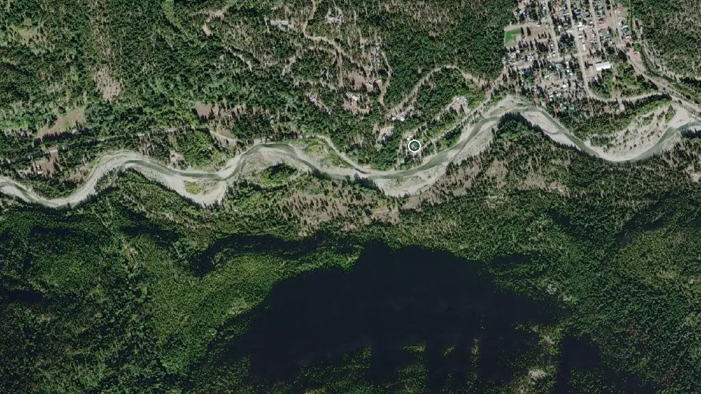 Aerial view of Dobieville and surroundings