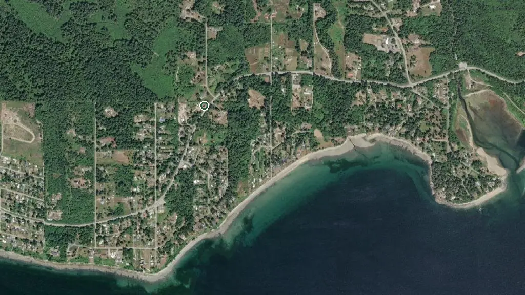 Aerial view of 101 RV Park and surroundings