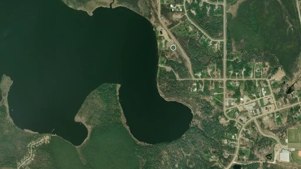 Aerial view of Camp-Yogi and surroundings