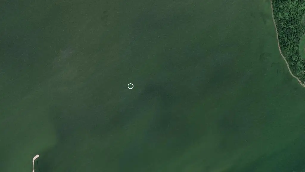 Aerial view of Sir Winston Churchill Provincial Park and surroundings