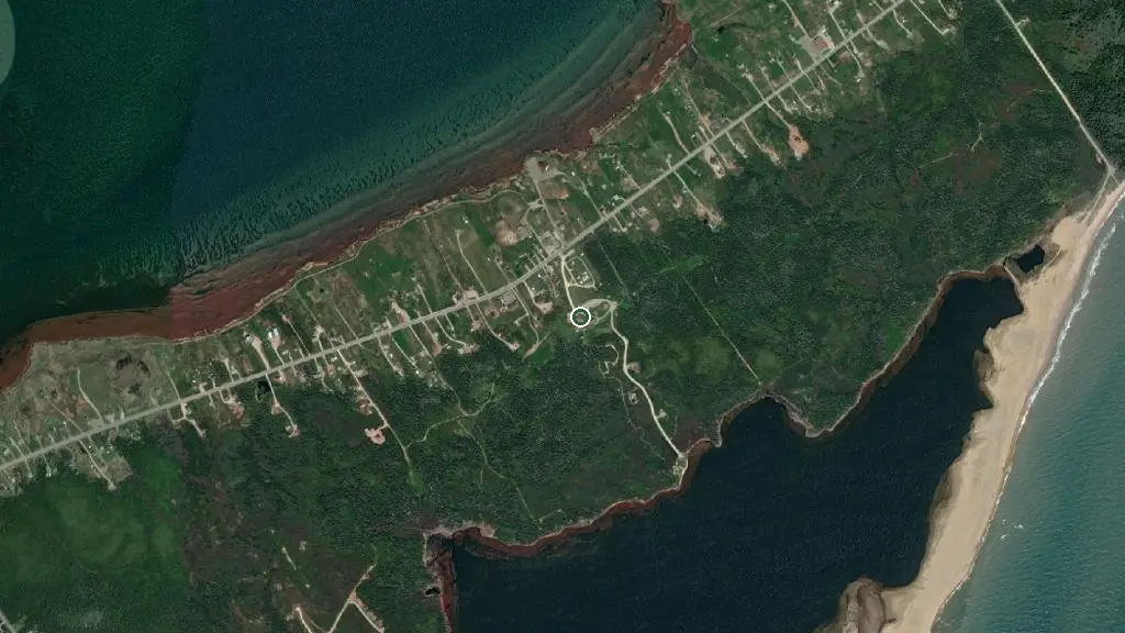 Aerial view of Club Vacances Les Iles and surroundings