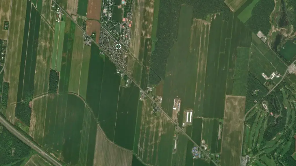Aerial view of Camping Domaine du Rêve and surroundings