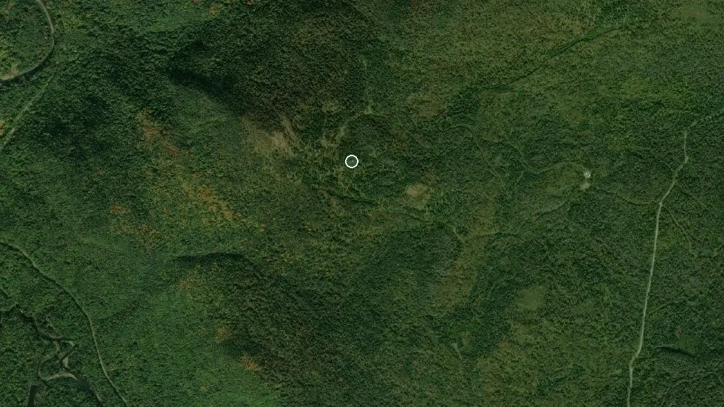 Aerial view of Polatouche and surroundings