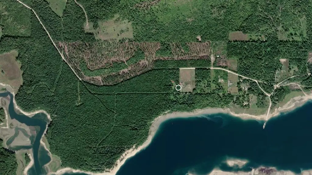 Aerial view of Camping kootenay Born and surroundings