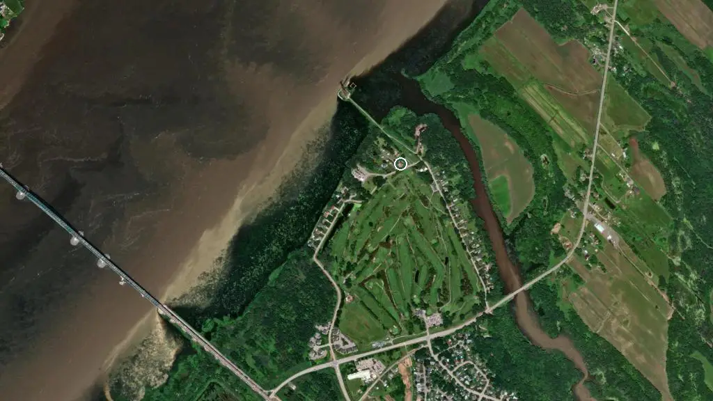 Aerial view of Parc de Motorisés Godefroy and surroundings