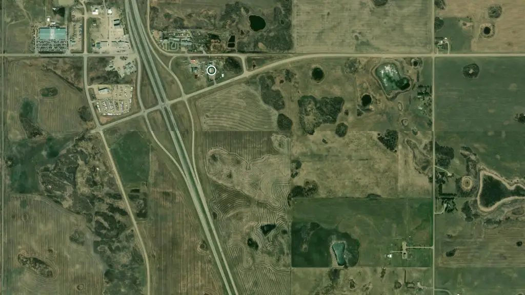 Aerial view of Travel-Inn Resort & Campground and surroundings