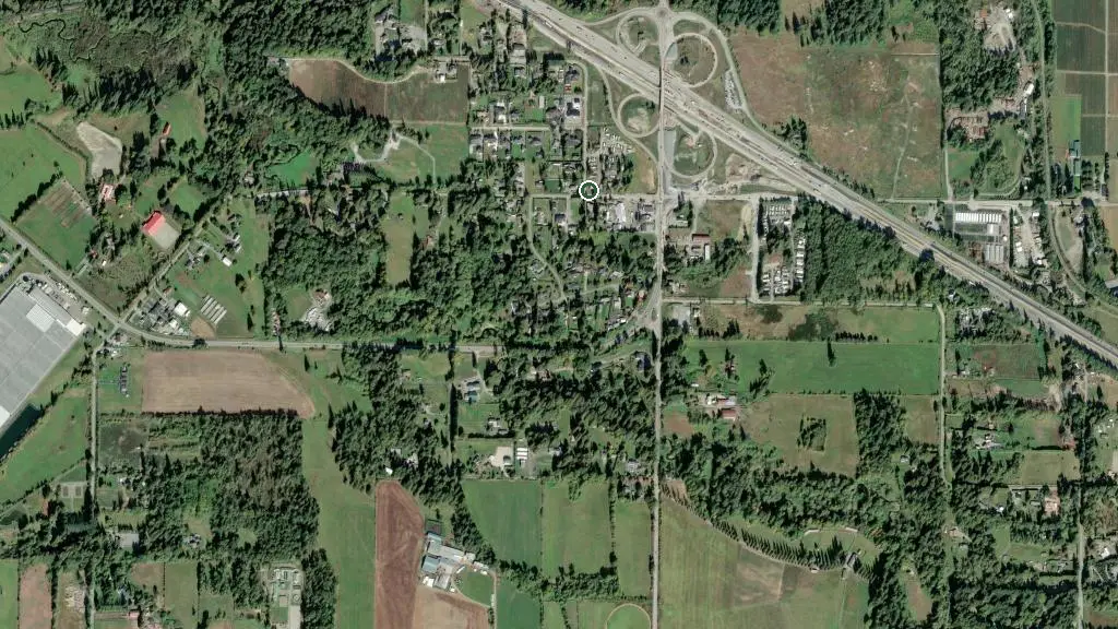 Aerial view of Livingstone Campsite & Trailer Park and surroundings