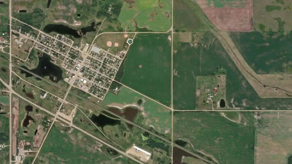 Aerial view of Holden Campground and surroundings