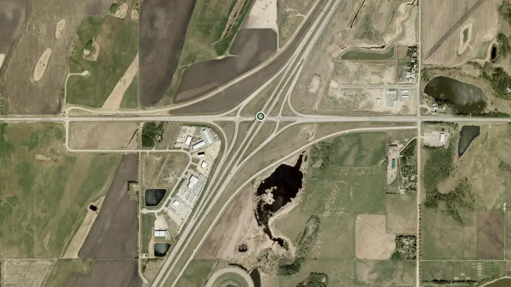 Aerial view of Aspen Beach Prov Park and surroundings