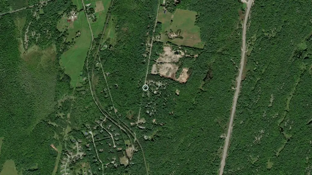 Aerial view of South Muskoka Resort and surroundings