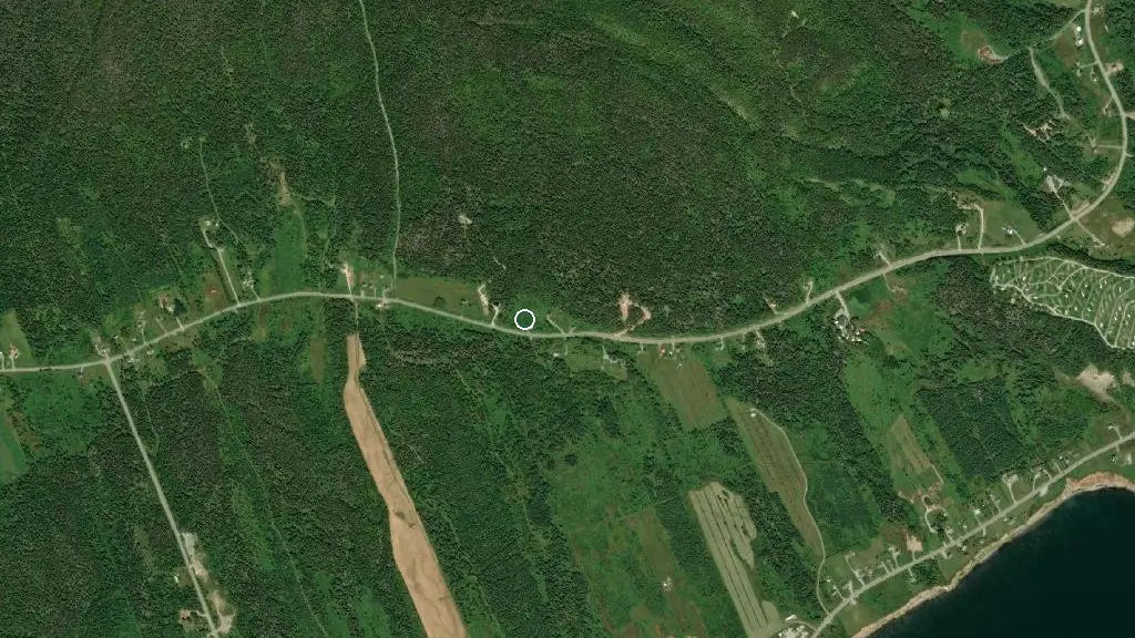 Aerial view of Folies Boréales and surroundings