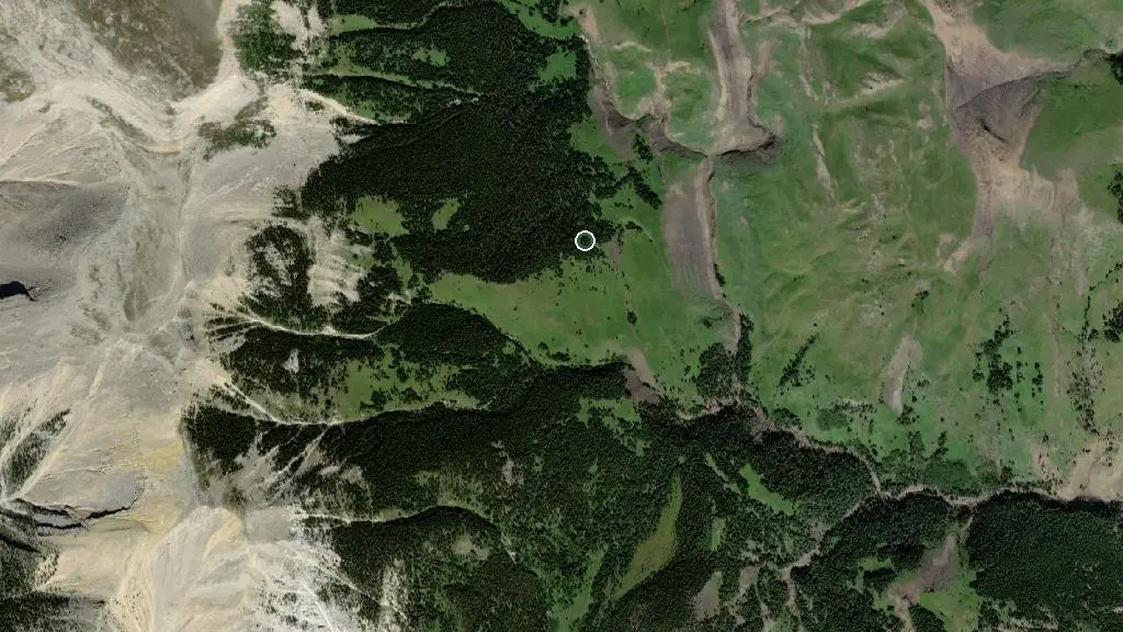 Aerial view of Mt. Livingstone Natural Area and surroundings