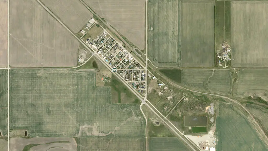 Aerial view of Rocky Mountain Camping and surroundings