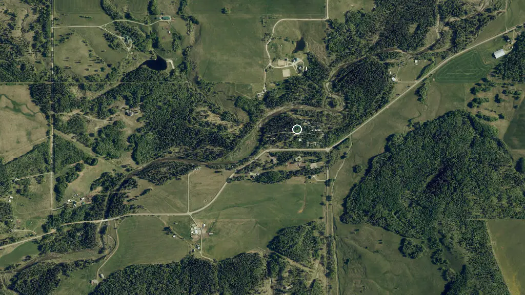 Aerial view of Parc Beauchemin and surroundings