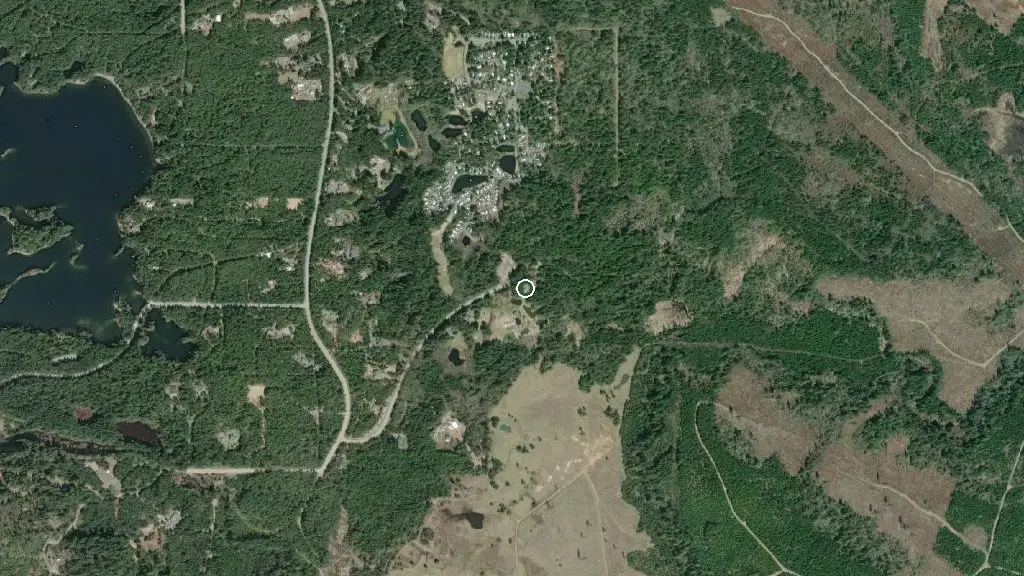 Aerial view of Lily Pond RV and surroundings