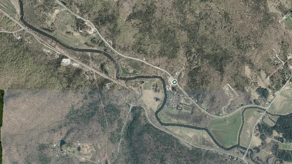 Aerial view of Camping Nature Plein Air and surroundings