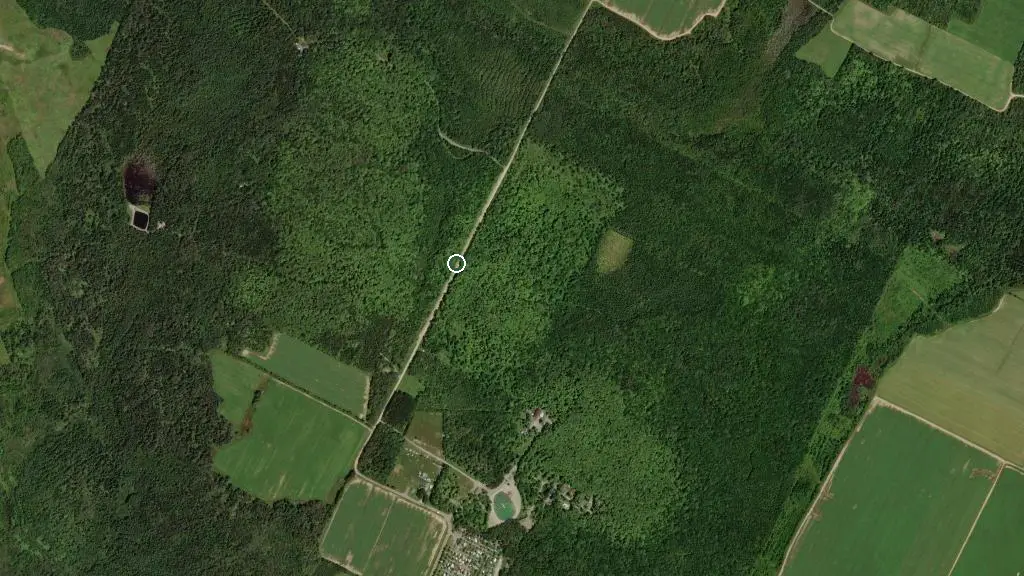 Aerial view of Paradis De La Petite Montagne and surroundings