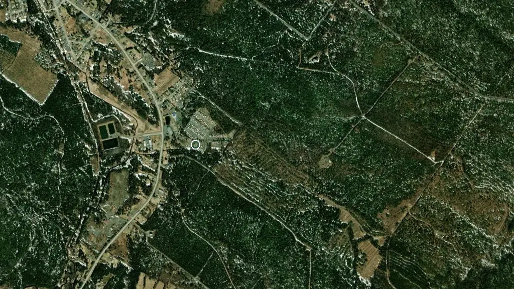 Aerial view of Camping à L’espace Vert and surroundings