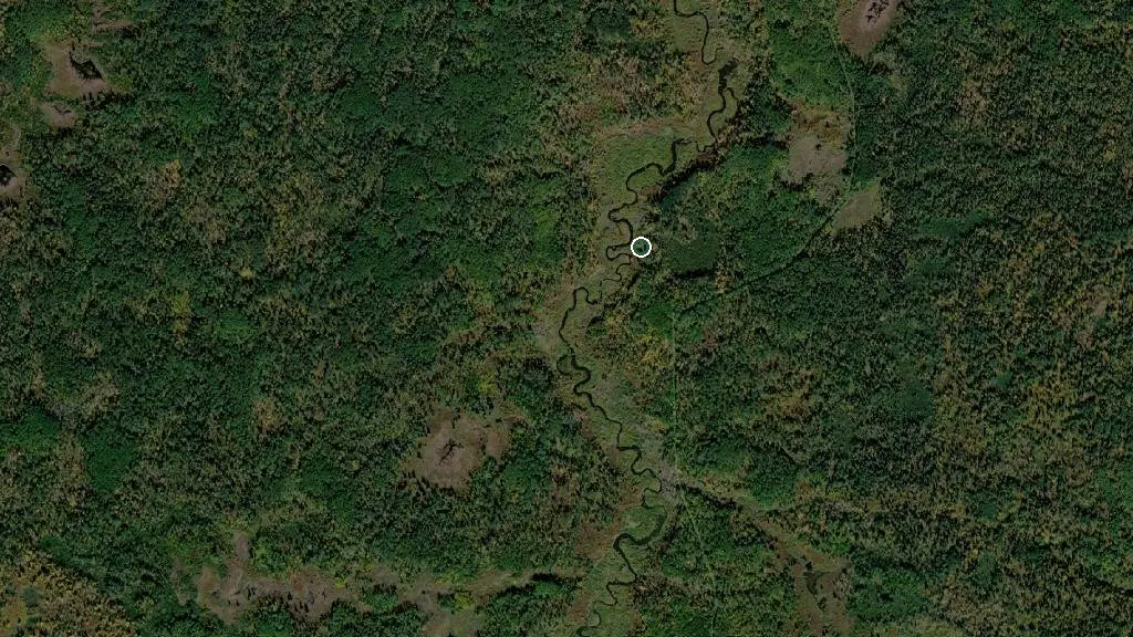 Aerial view of Vermilion River Campground and surroundings