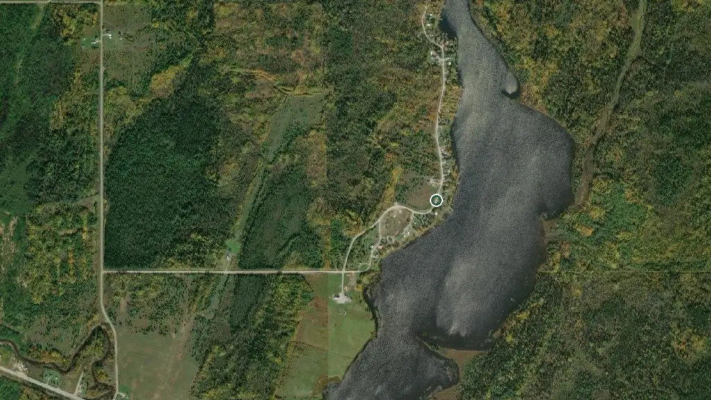 Aerial view of Shackleton Camping and surroundings