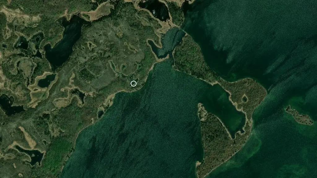 Aerial view of Duck Mountain Provincial Park and surroundings