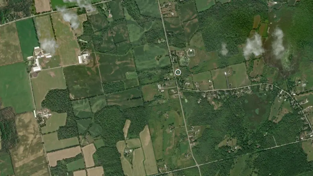 Aerial view of John Bayus Park Ltd and surroundings