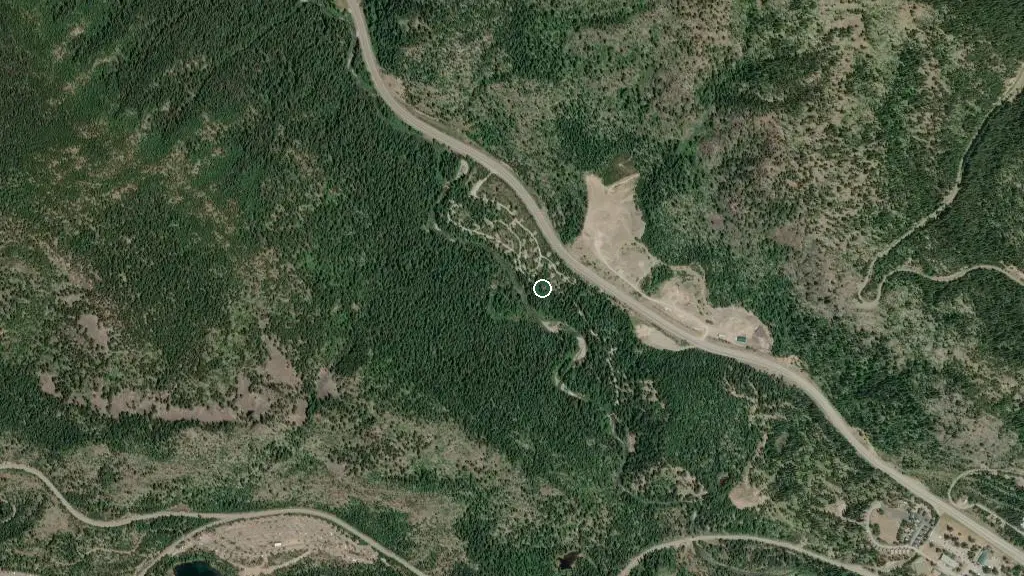Aerial view of Coldspring Campground and surroundings