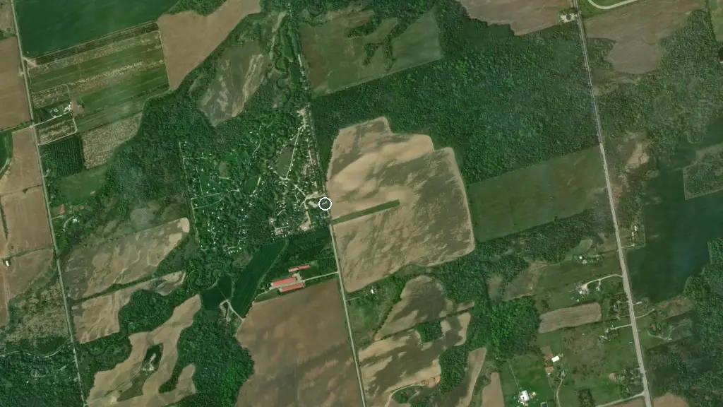 Aerial view of The Headwaters Resort and surroundings