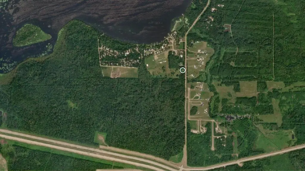 Aerial view of The Gypsy Hideaway and surroundings