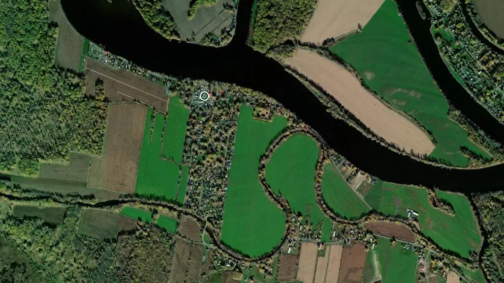 Aerial view of Camping of Friendship and surroundings