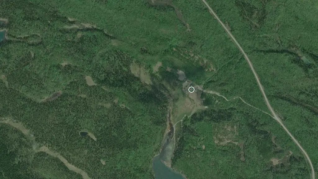 Aerial view of Mountain Shadow RV Park and Campground and surroundings