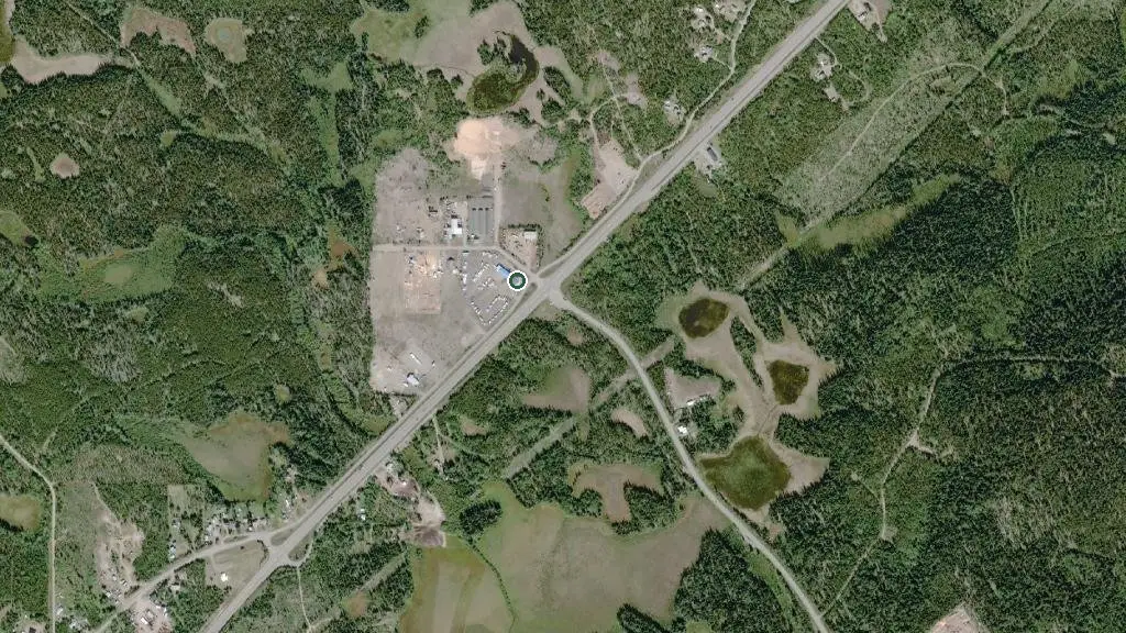 Aerial view of Chemo RV and surroundings