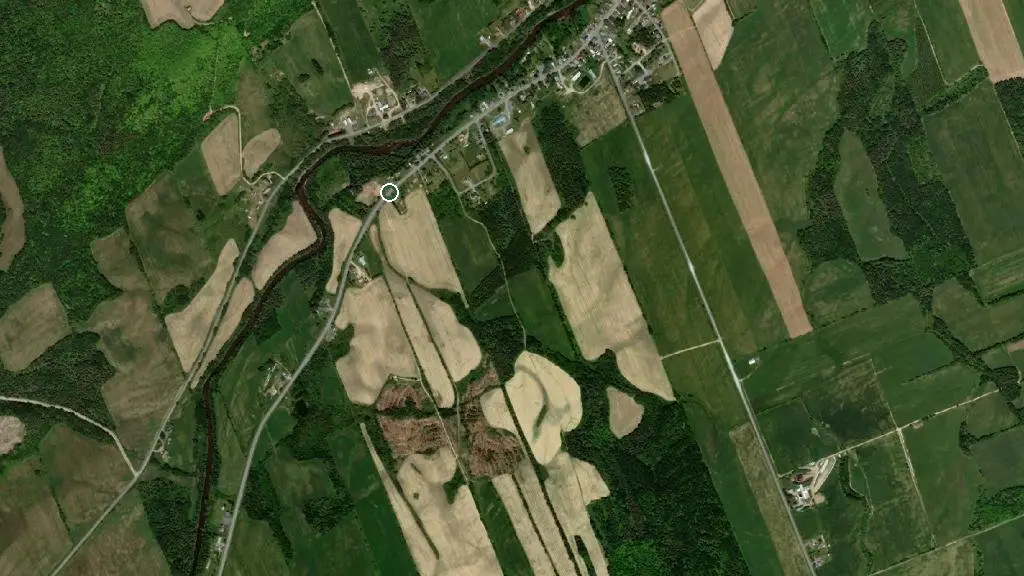 Aerial view of Le Royaume du Campeur and surroundings