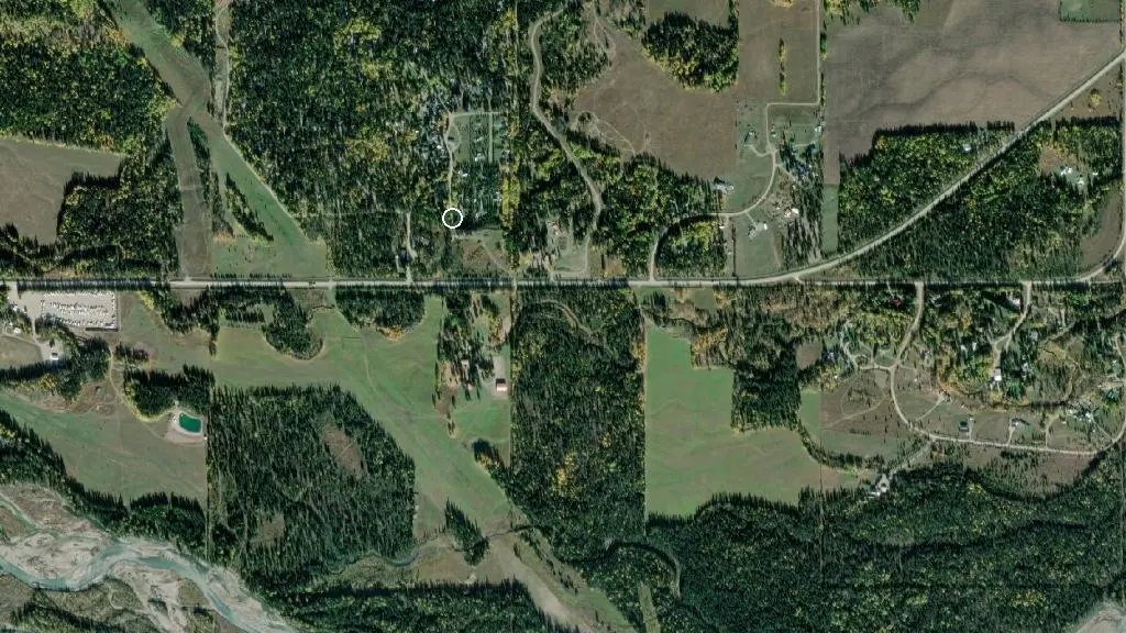 Aerial view of Clearsprings Campground and surroundings