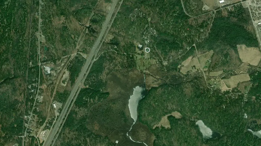 Aerial view of Camping in Muskoka and surroundings