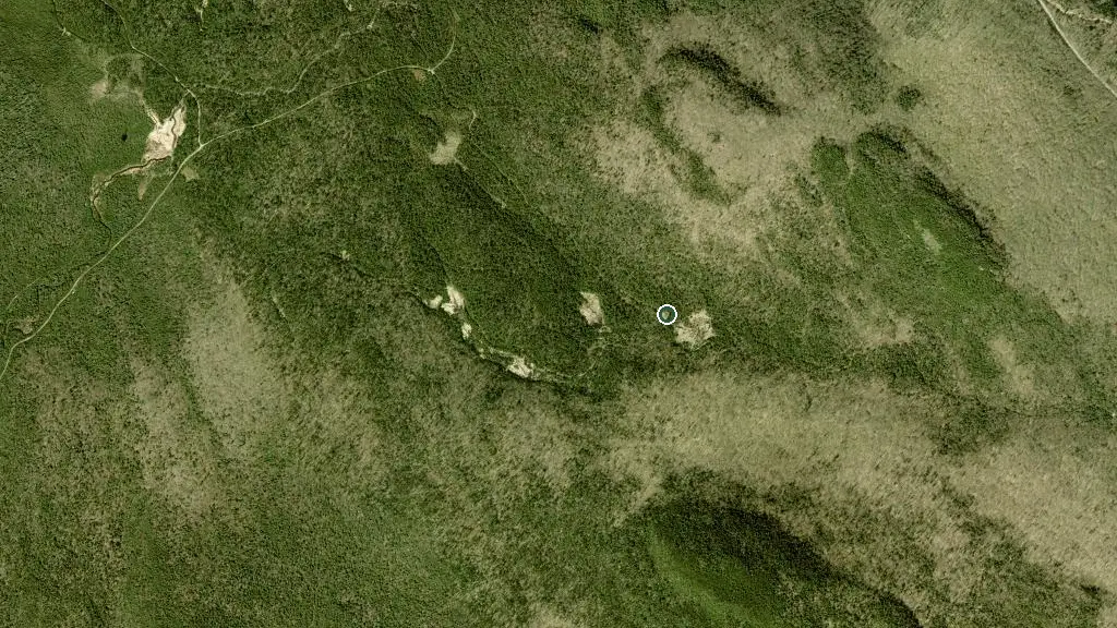 Aerial view of Geai Bleu and surroundings