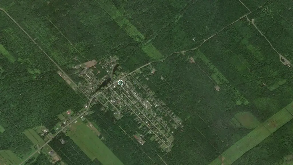 Aerial view of Camping les Pierres à Feu and surroundings