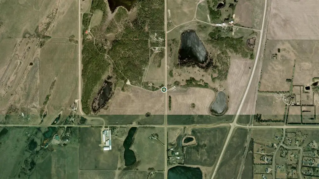 Aerial view of Watipi Campground and surroundings