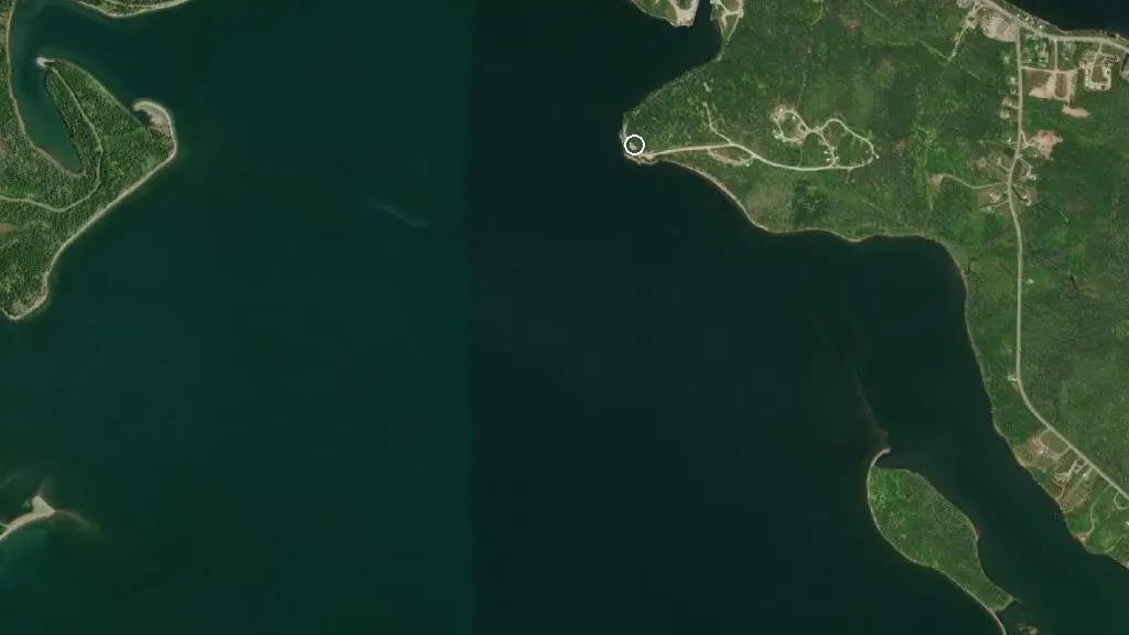 Aerial view of Campground and surroundings
