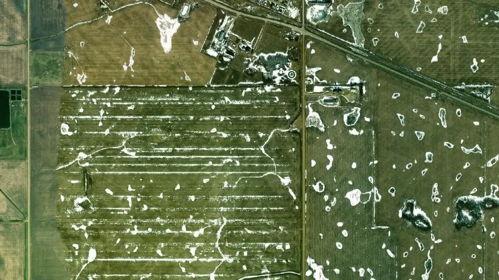 Aerial view of Edgerton Day Campground and surroundings