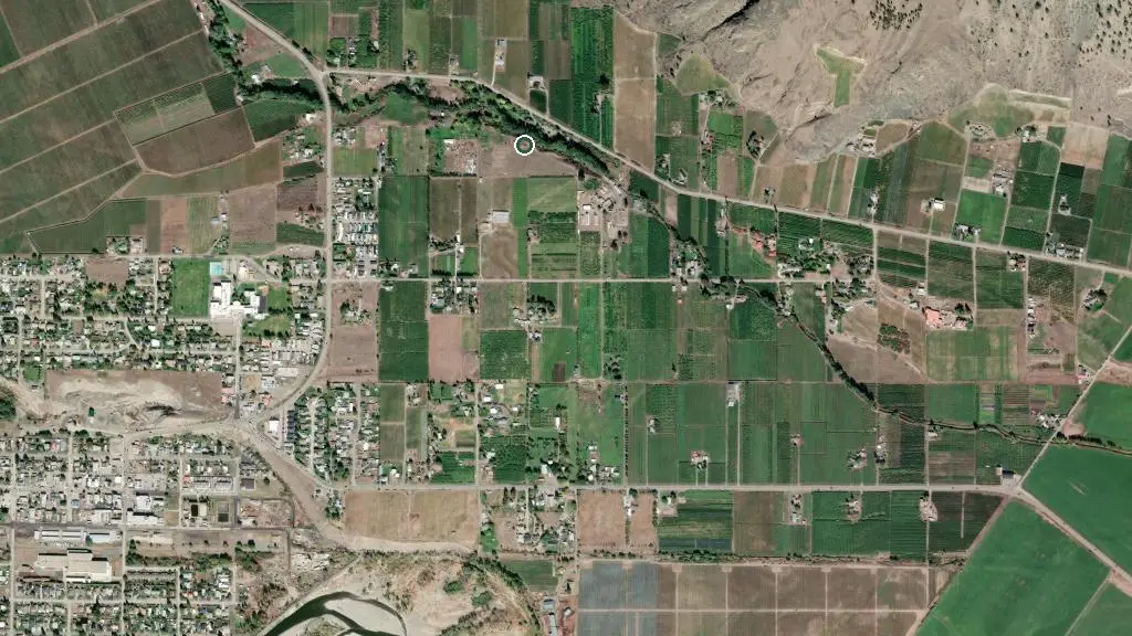 Aerial view of Old Grist Mill & Garden and surroundings